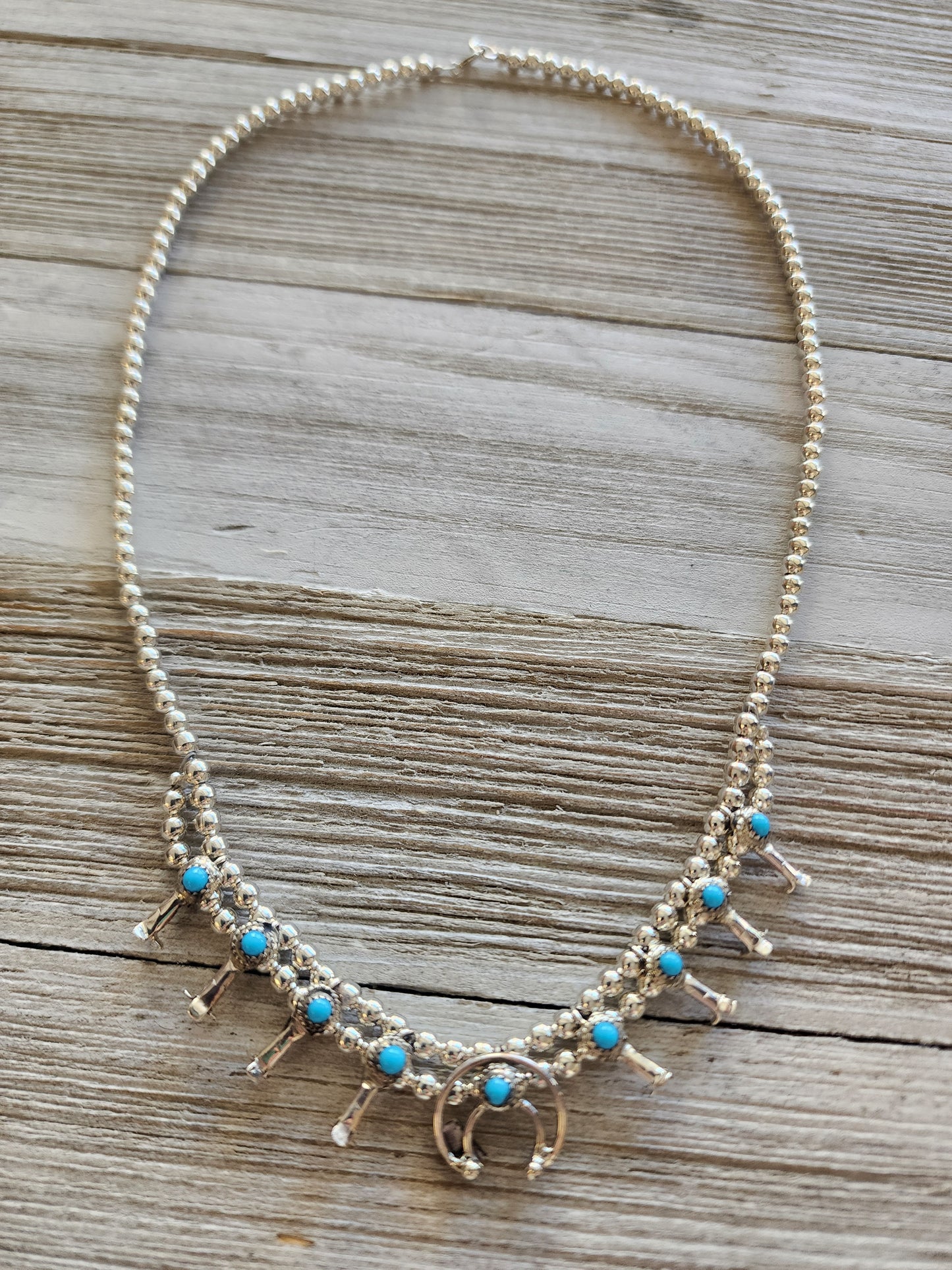 Petite Squash Blossom Necklace - Assorted Styles