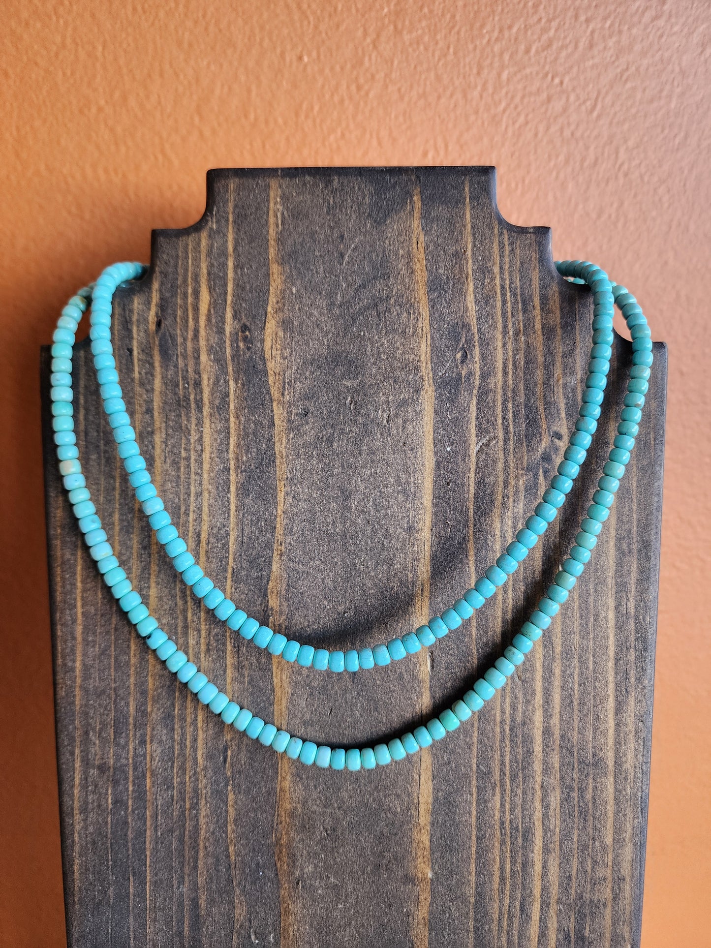 5mm Rondelle Campitos Turquoise Necklace