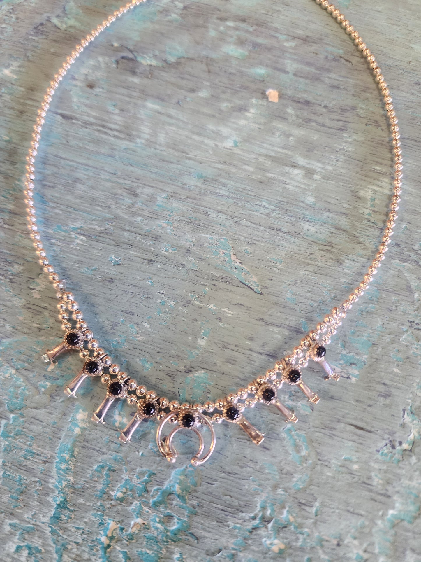 Petite Squash Blossom Necklace - Assorted Styles