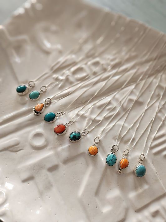 Turquoise Sweetheart of the Rodeo Necklace