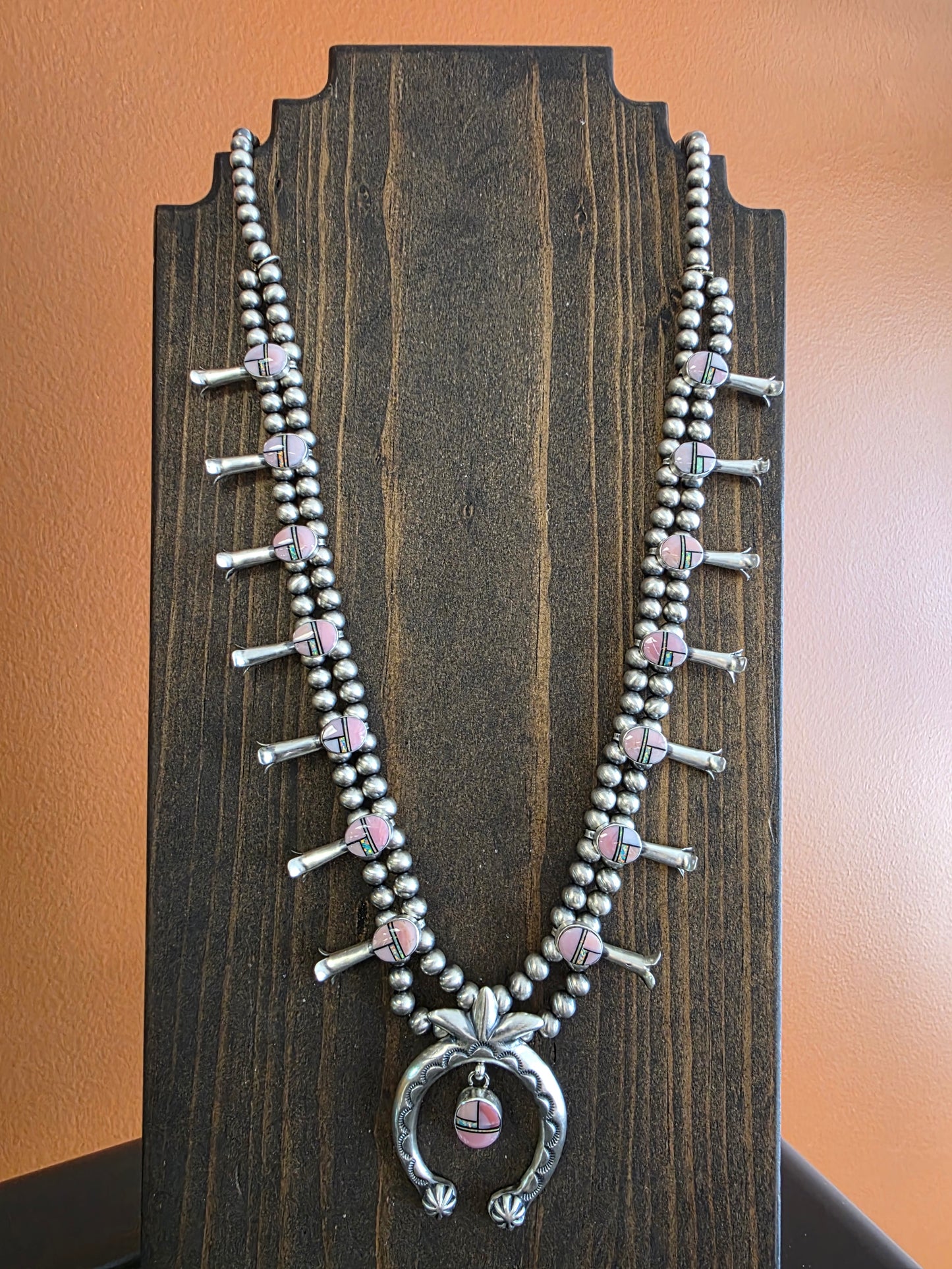 Pink Conch and Pink Mother of Pearl Squash Set