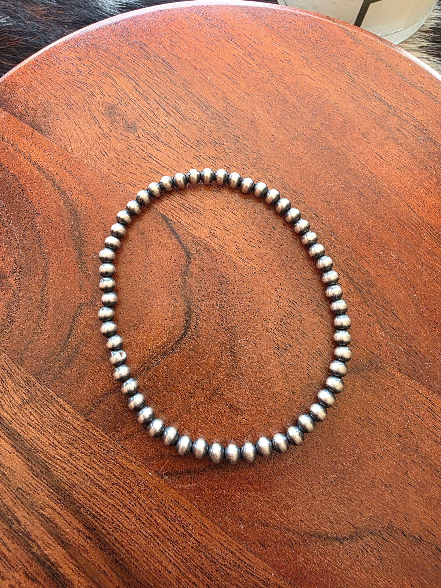 4mm Sterling Silver Stretch Bracelet