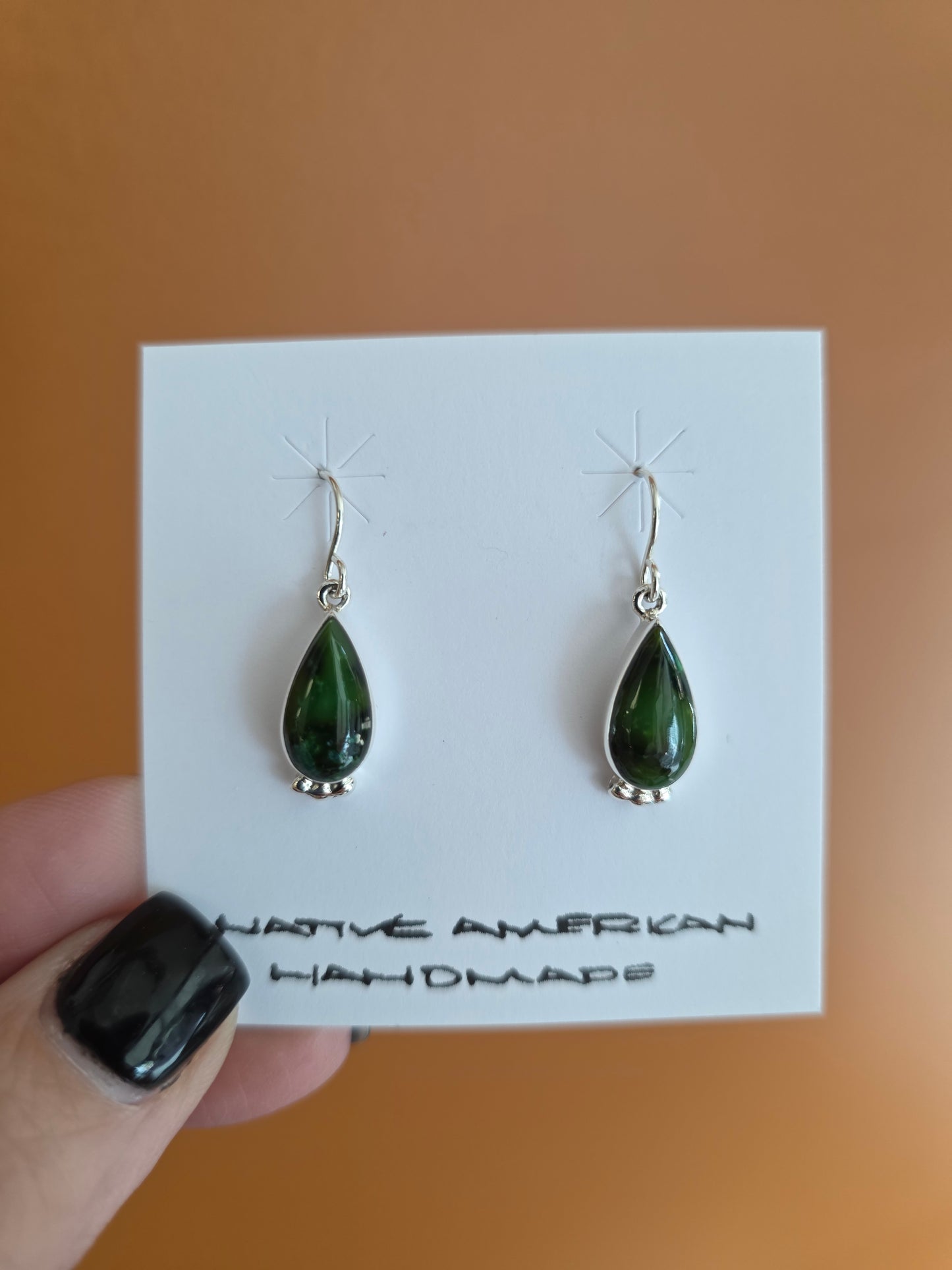 Elsie Armstrong Petite Turquoise Teardrop Earrings