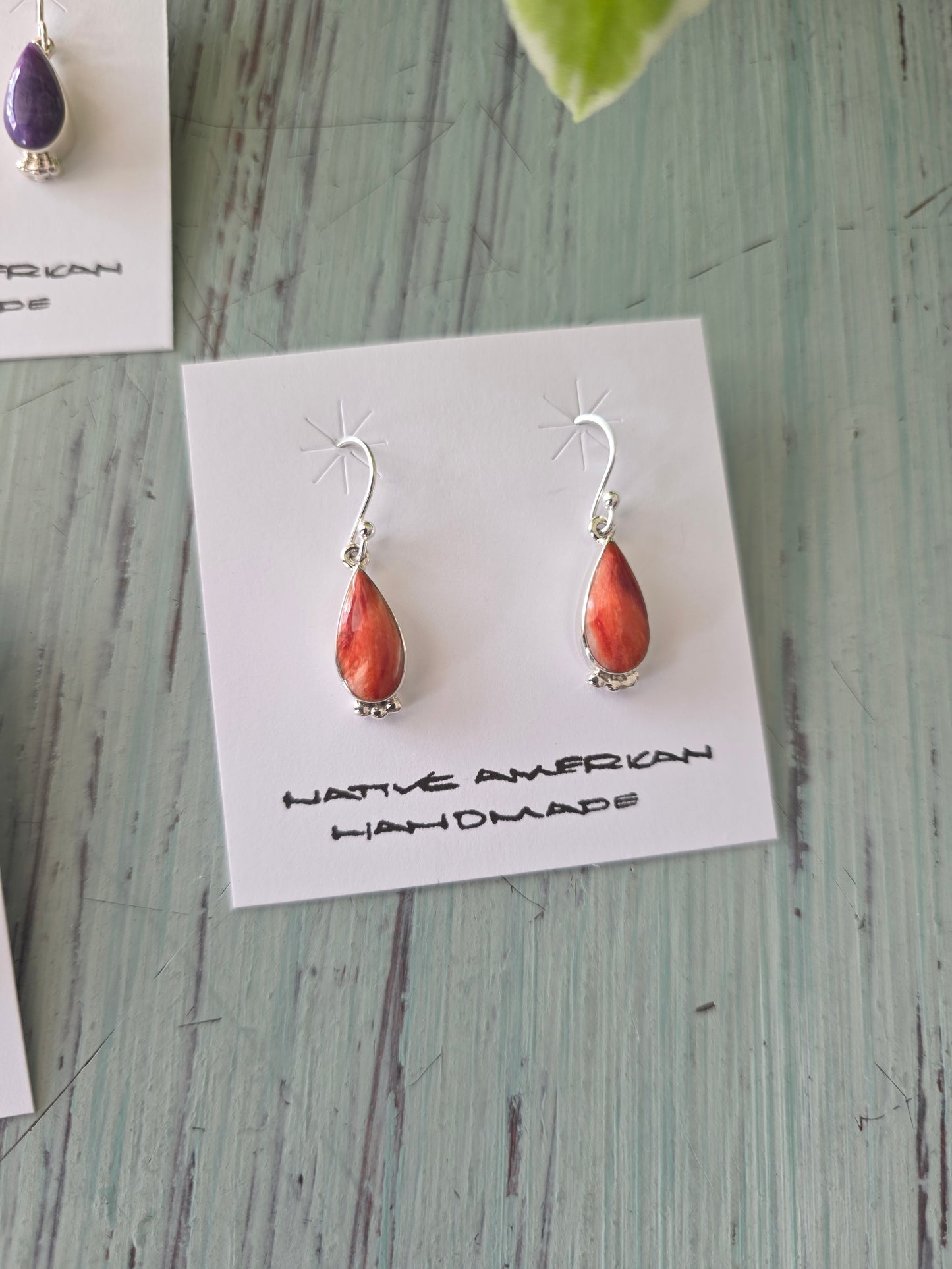 Elsie Armstrong Petite Teardrop Earrings (Assorted Stones)