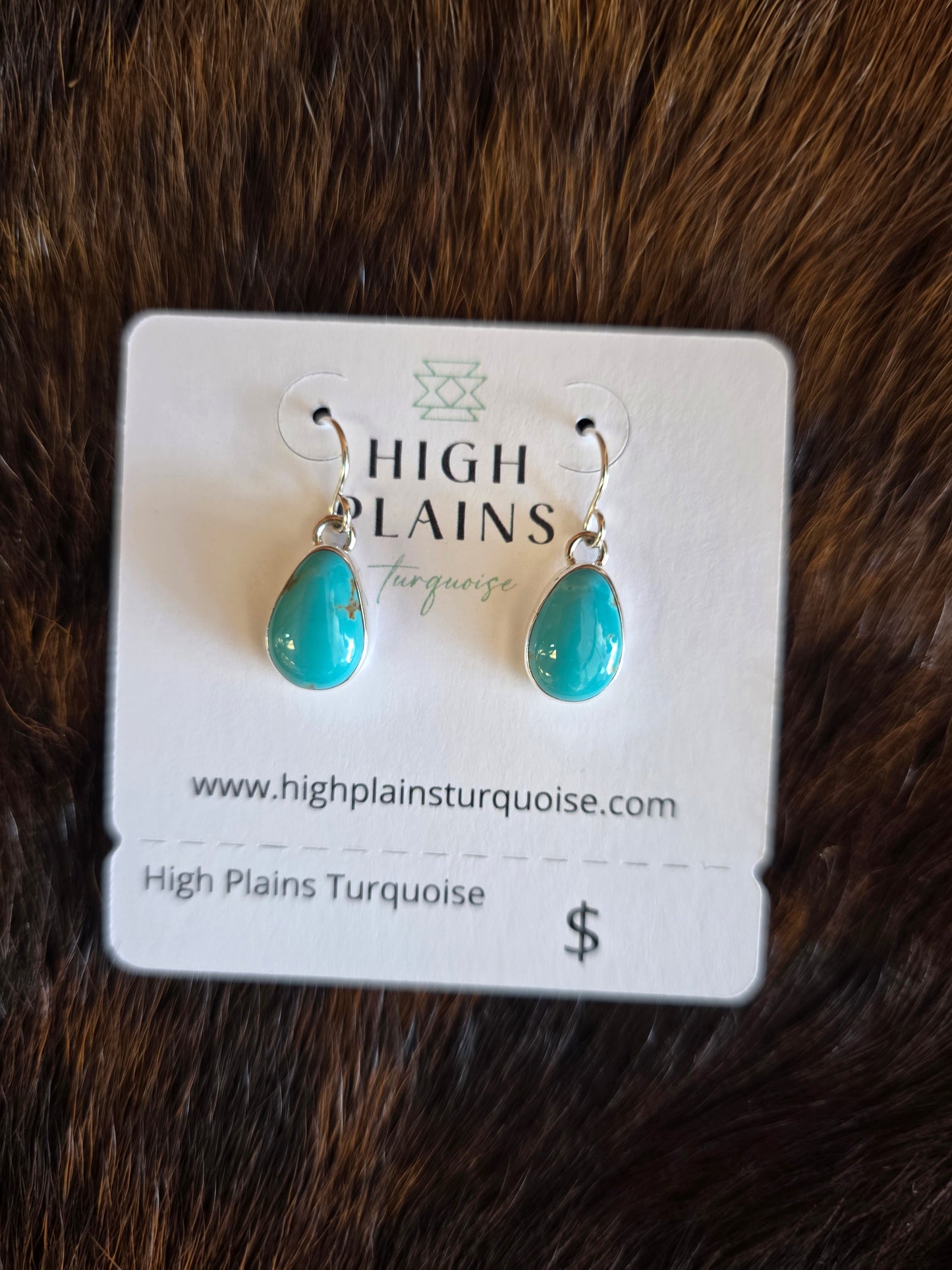 Everyday Perfect Kingman Turquoise Drop Earrings