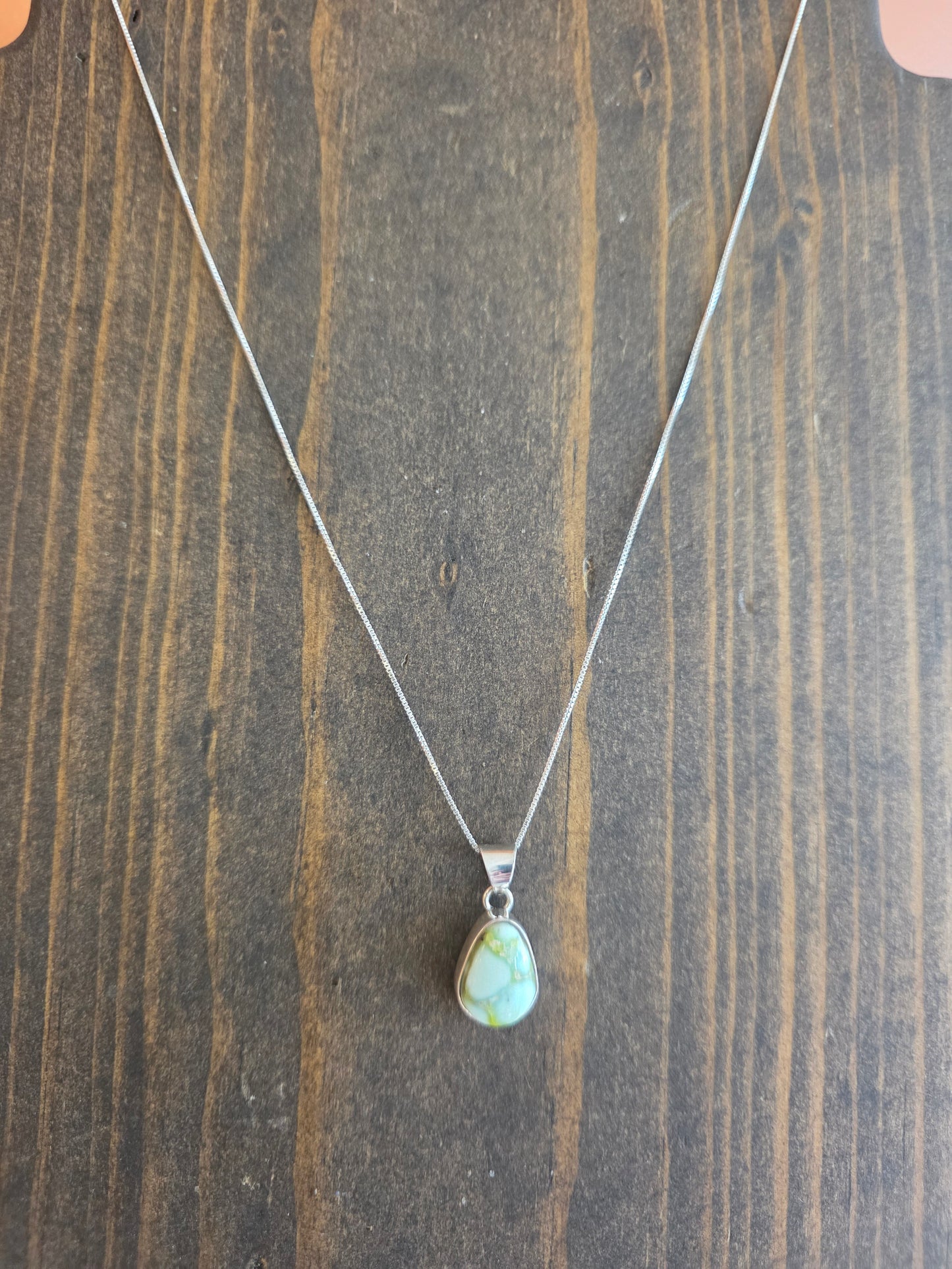 Simply Stated Palomino Teardrop Pendant Necklace