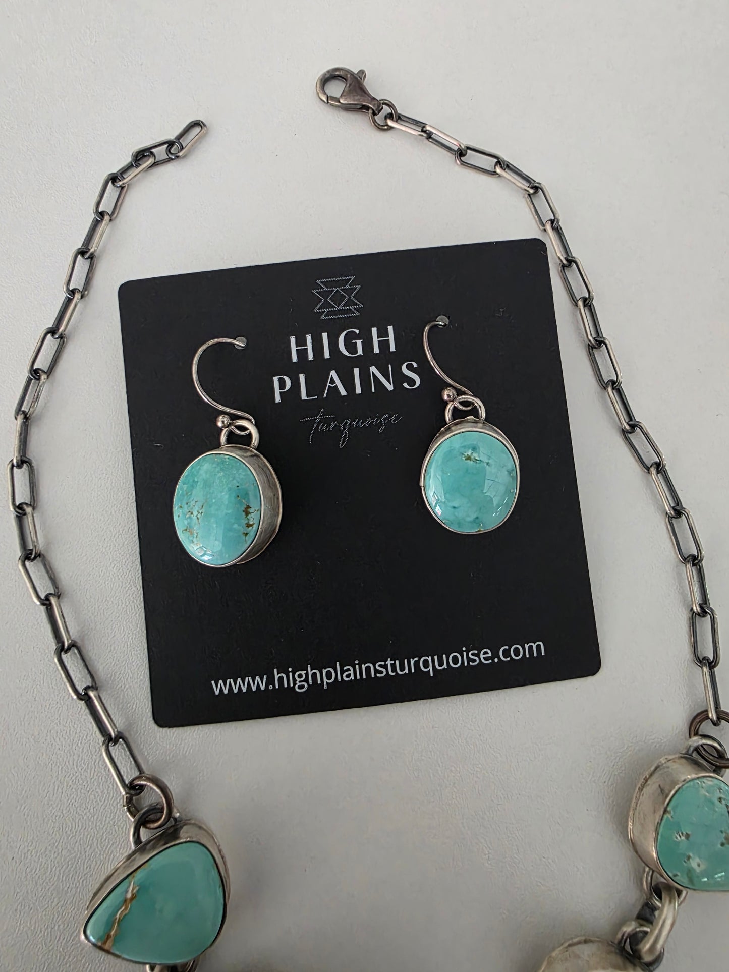 Carico Lake Turquoise Choker Set