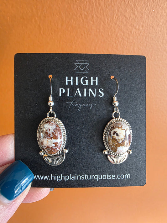 Wild Horse Crescent Earrings