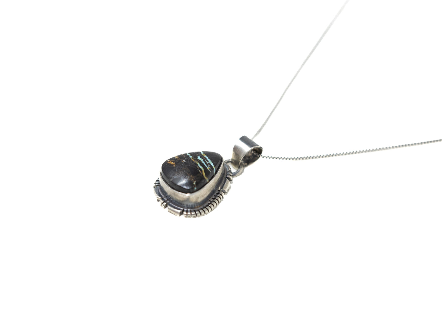 The High Desert Blackjack Turquoise Necklace