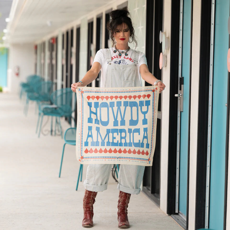 Howdy America Bandana by Fringe Scarves