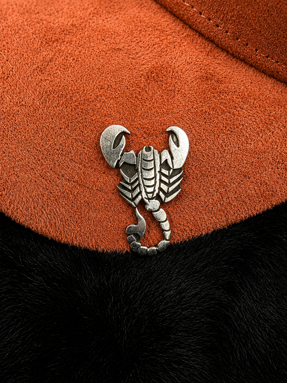 Sterling Silver Scorpion Hat Pin
