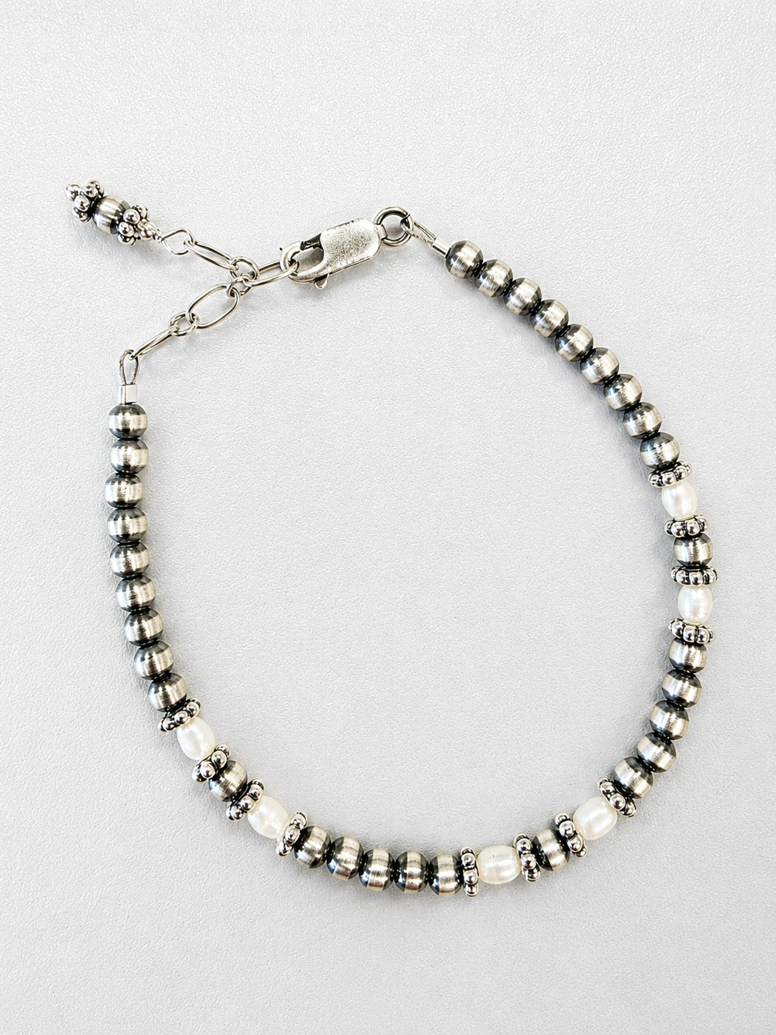 Sterling Silver and Freshwater Pearl Bracelet