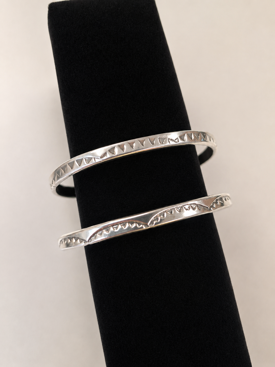 Elaine Tahe 5mm Sterling Silver Flat Stock Stacker Cuff