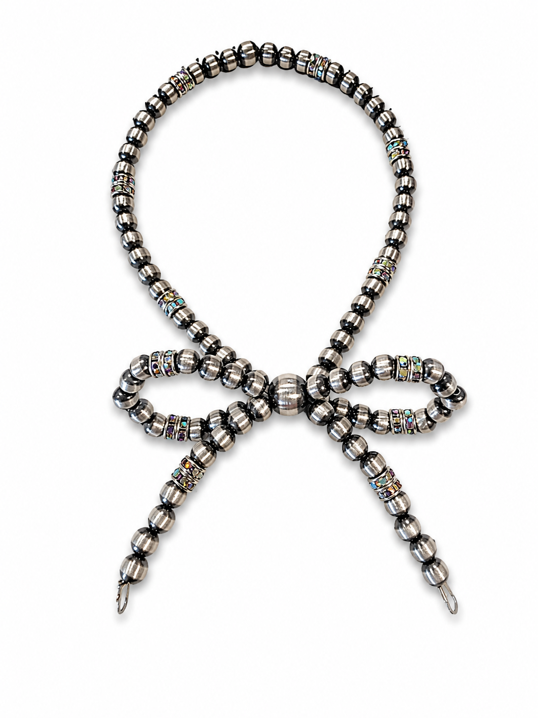 Sterling Silver Bling Bowtie Bracelet