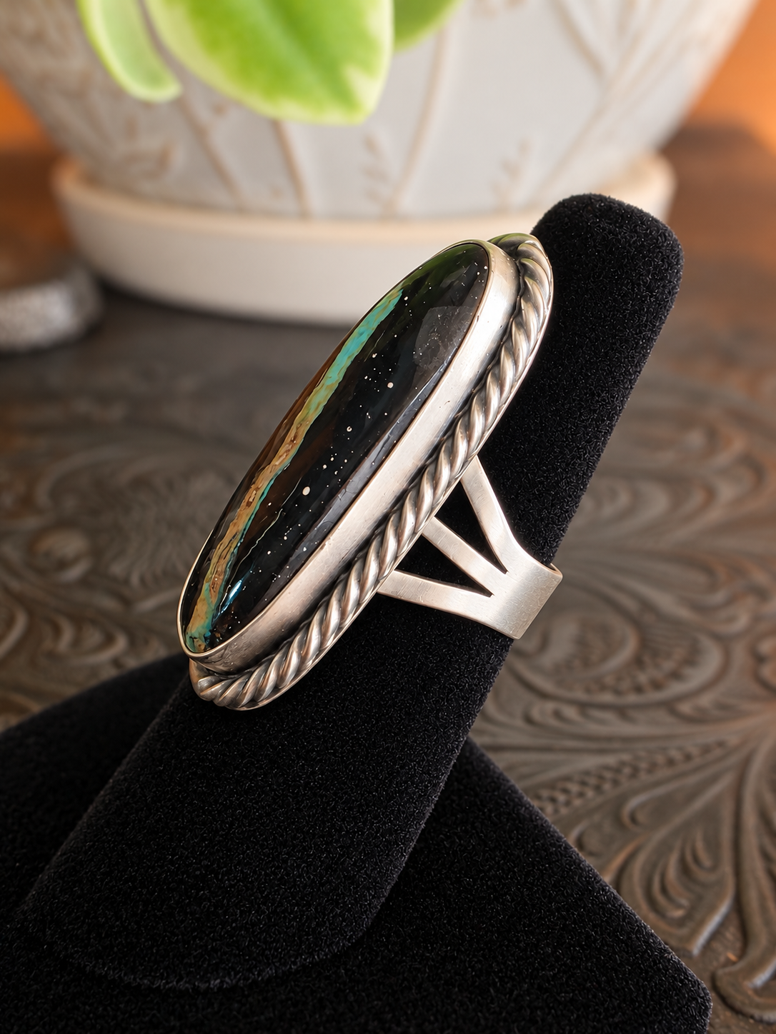 Midnight Lightning Blackjack Ring