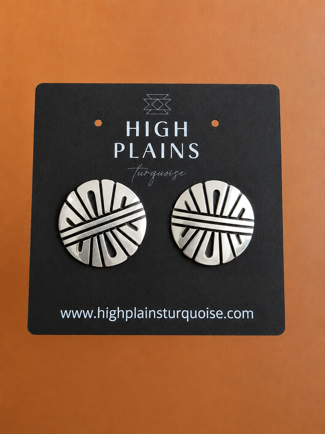 High Shine Sterling Sunburst Earrings