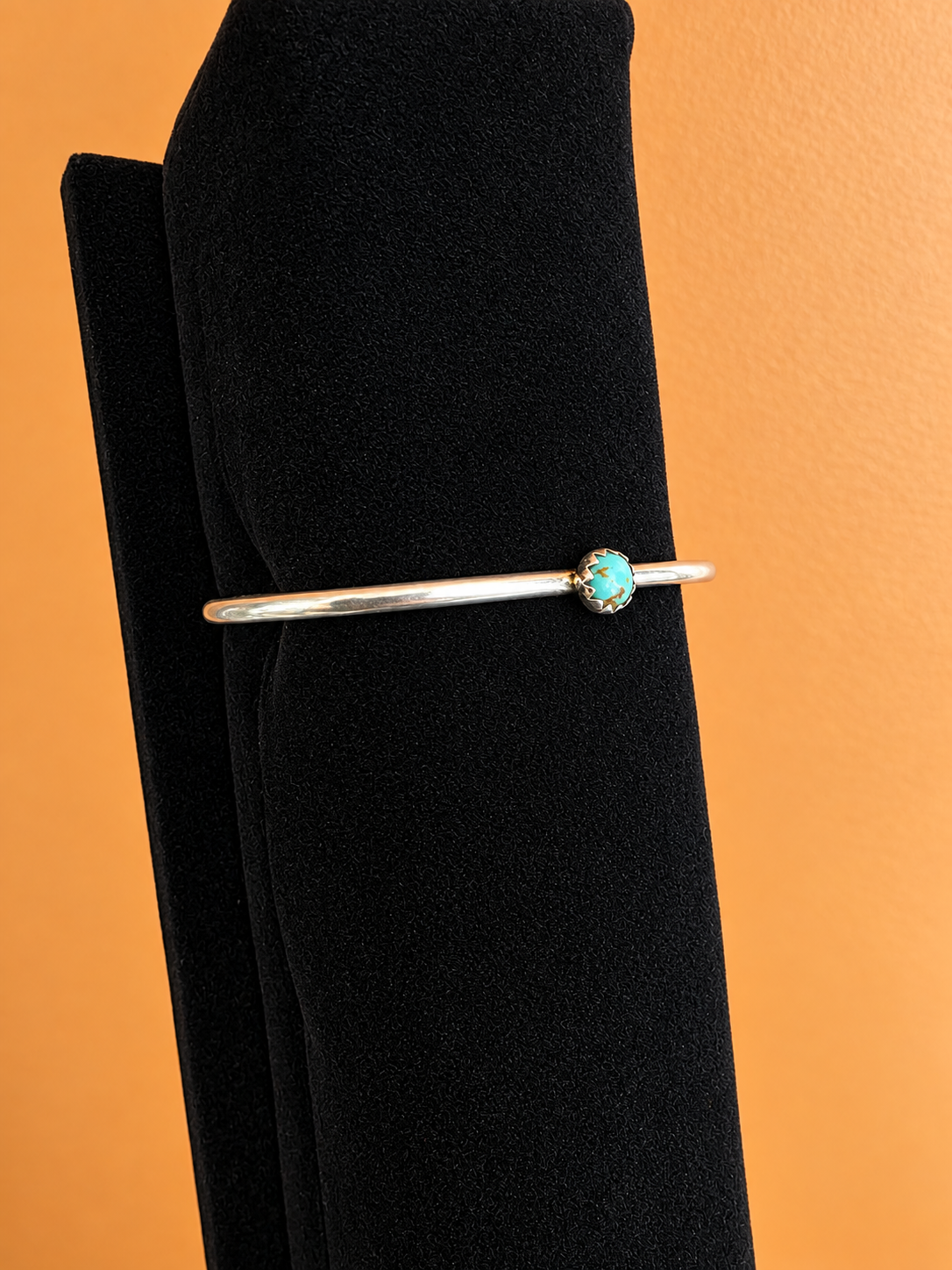 Kingman Turquoise Stacker Cuff Bracelet