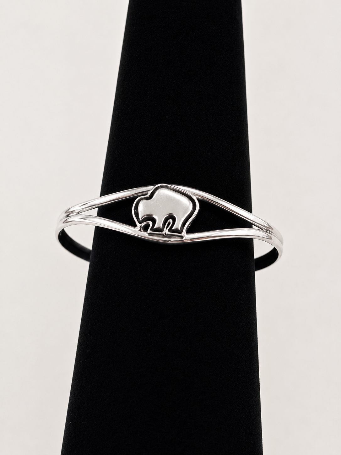 Roaming Buffalo Sterling Silver Cuff