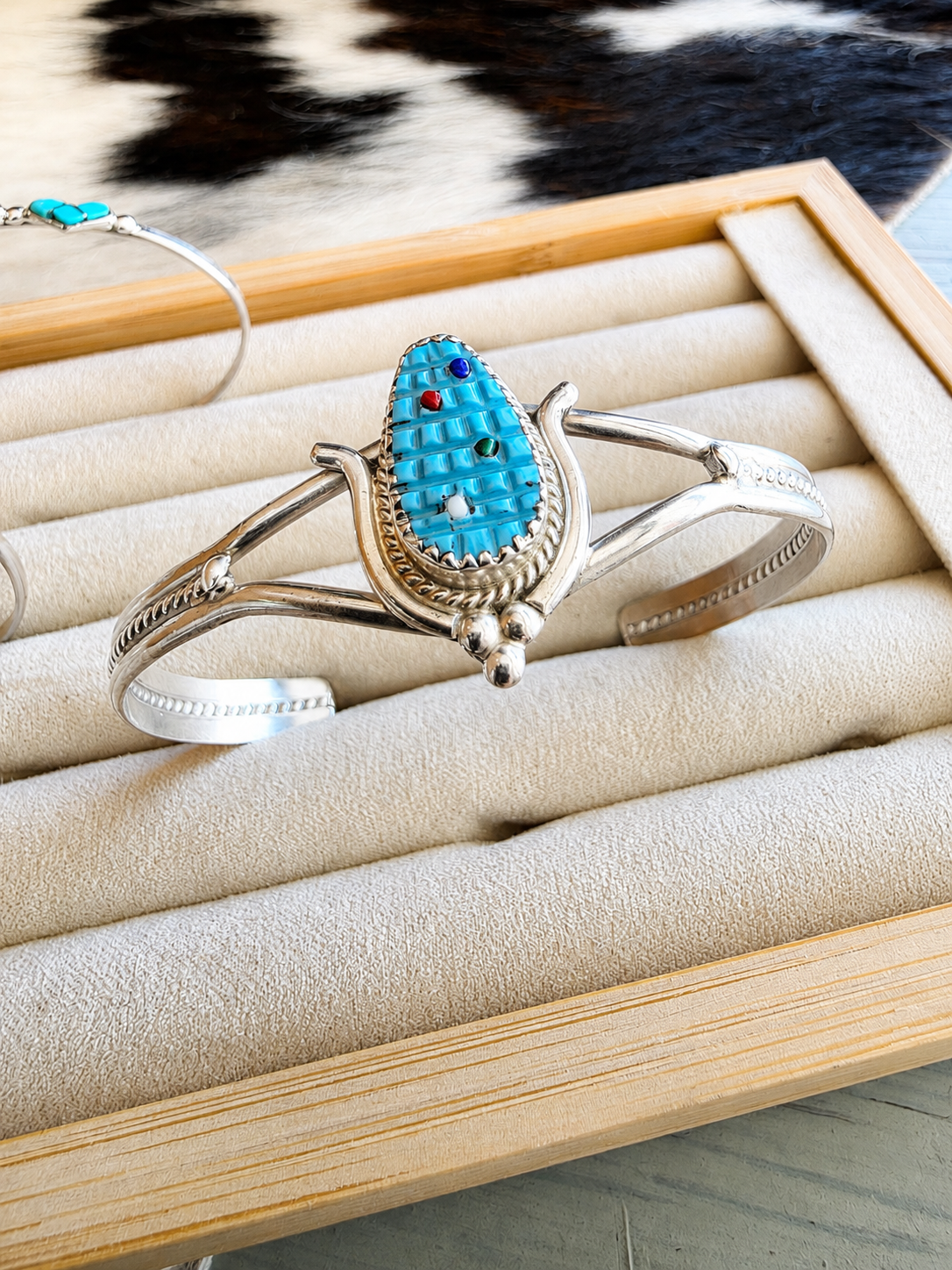 Zuni Corn Cuff Bracelet