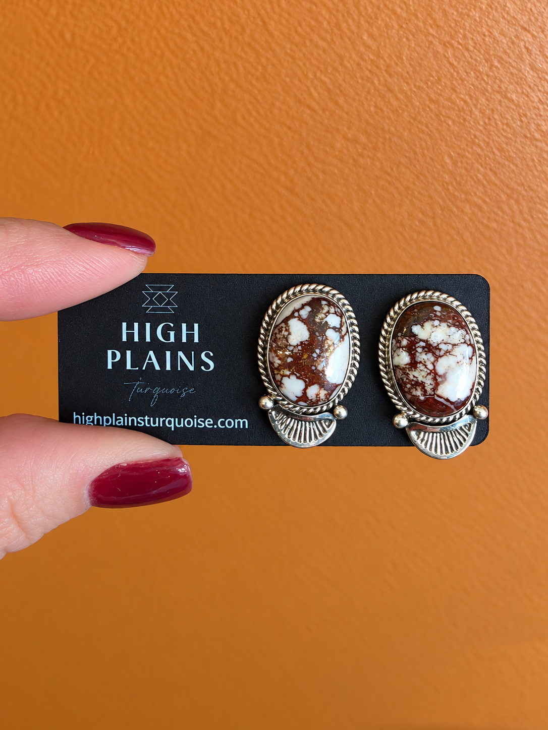 Wild Horse Desert Moon Earrings