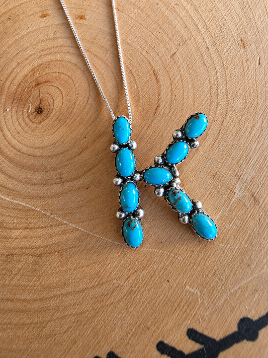 Turquoise "K"