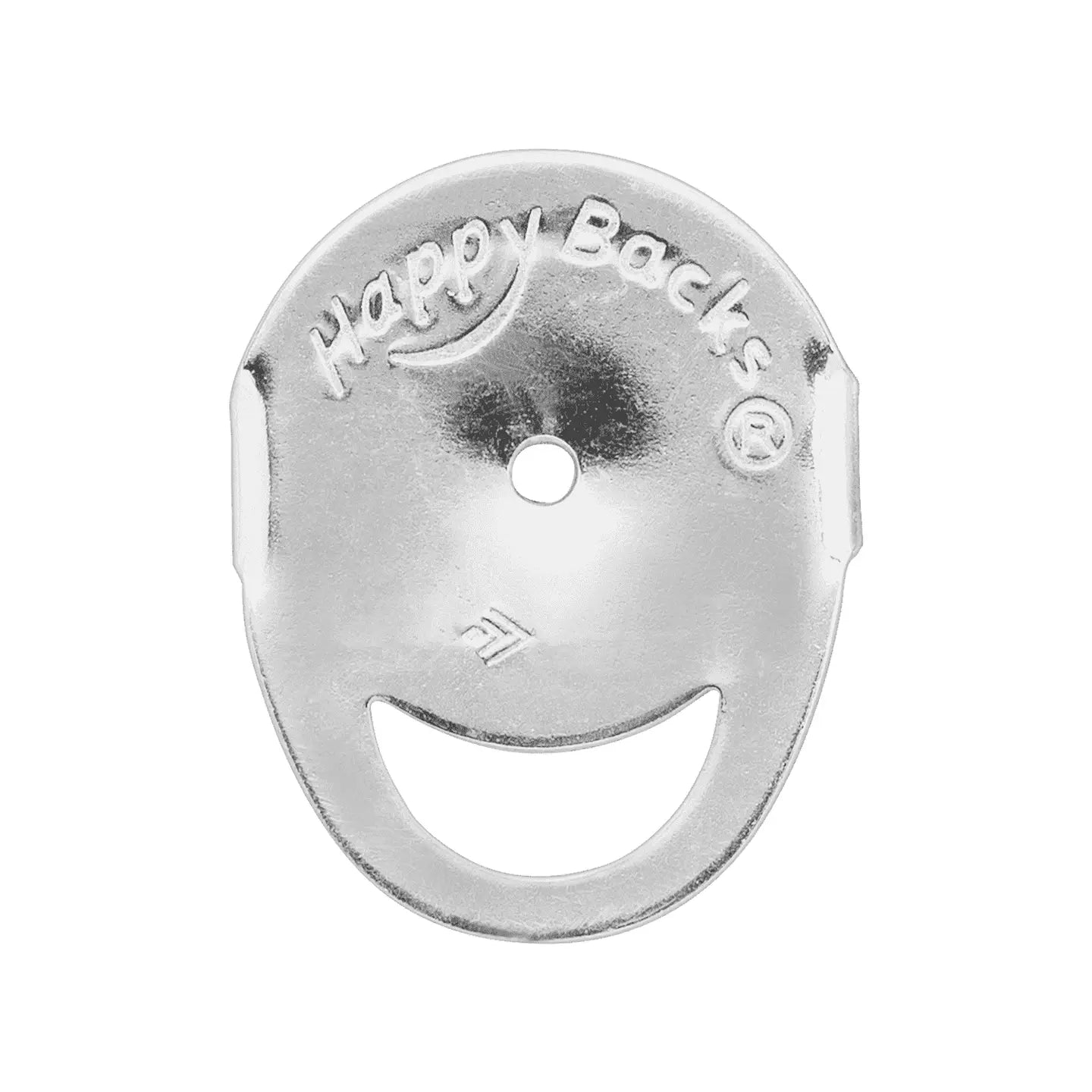 Sterling Silver Happy Backs - 3 pair