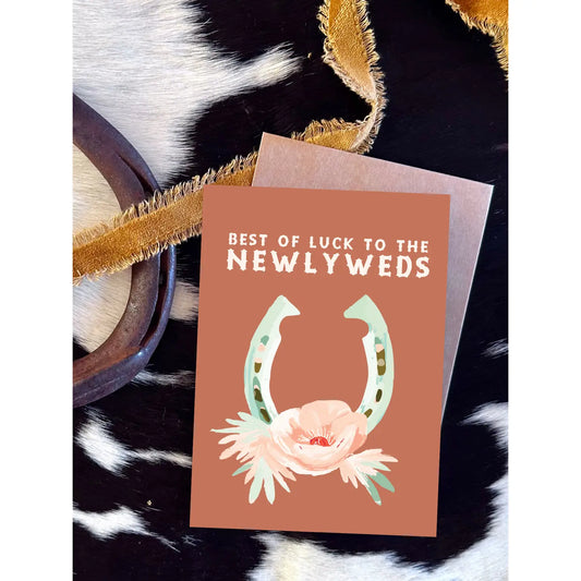 Congratulations to the Newlyweds Card