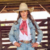 Pony Express Howdy Cowgirl Scarf Tie by Fringe Scarves