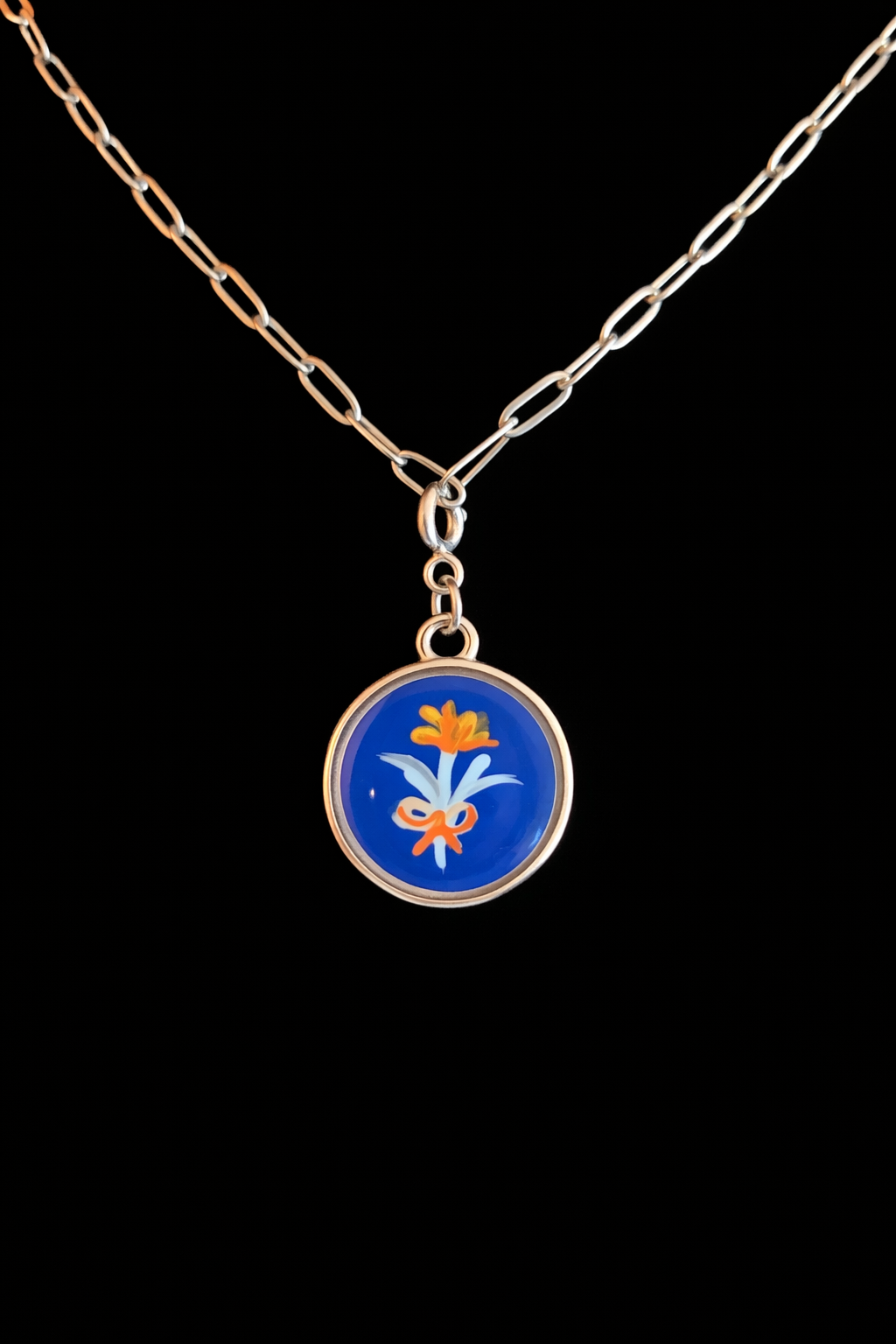 Hand Painted Western Round Charms (Small)