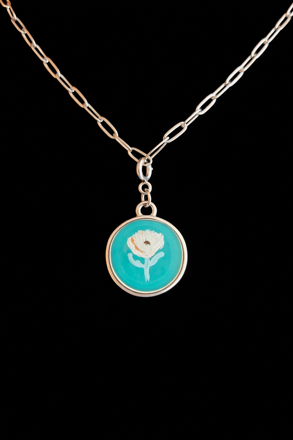 Hand Painted Western Round Charms (Small)