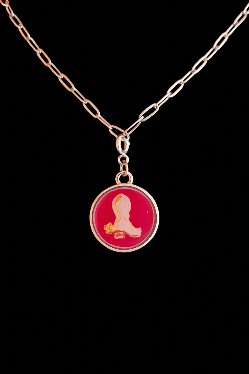 Hand Painted Western Round Charms (Small)