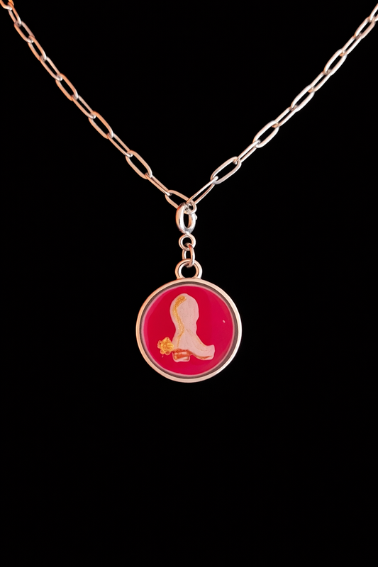 Hand Painted Western Round Charms (Small)