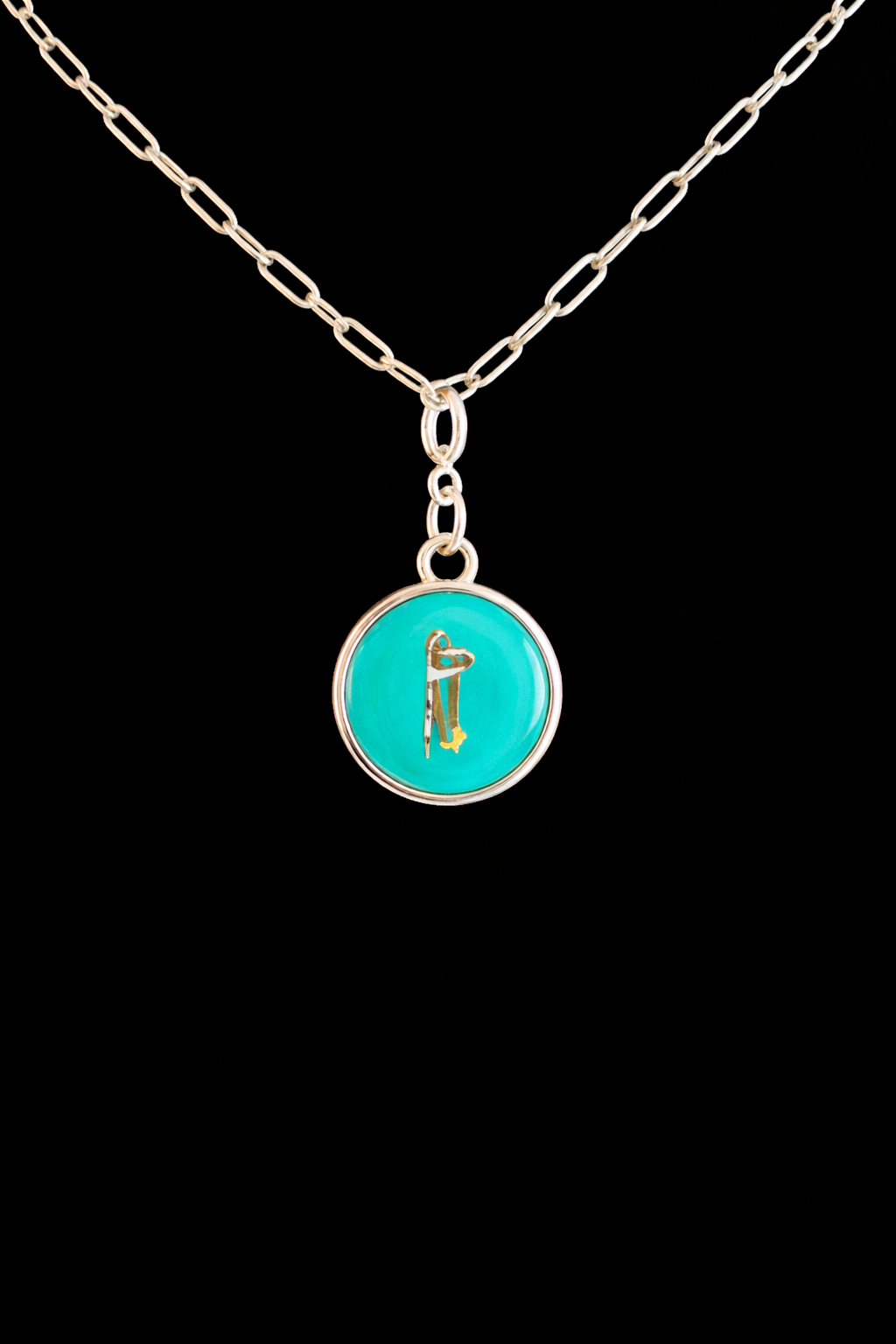 Hand Painted Western Round Charms (Small)