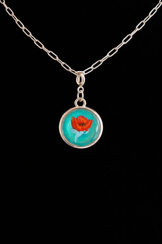 Hand Painted Western Round Charms (Small)