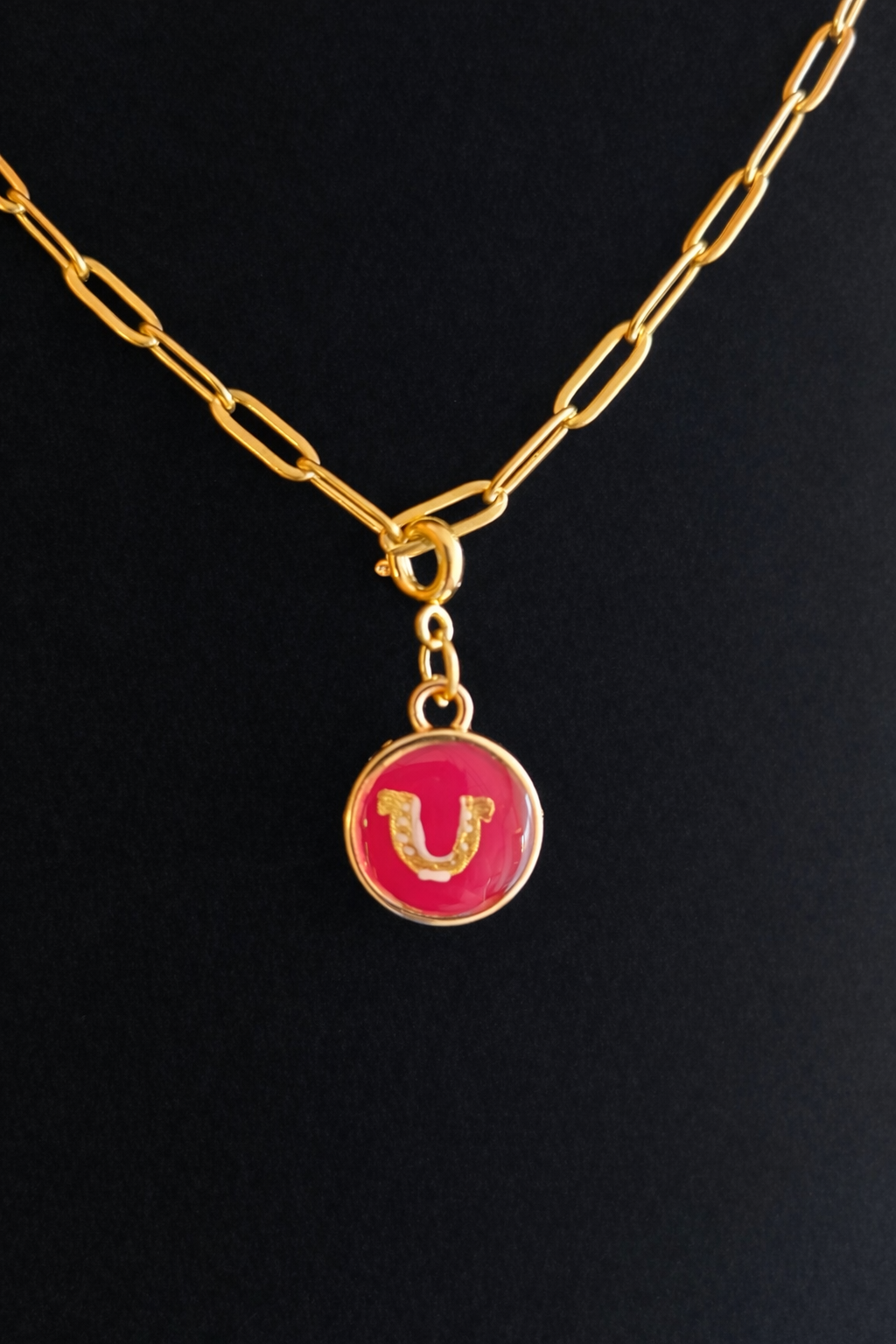 Hand Painted Western Round Charms (Small)