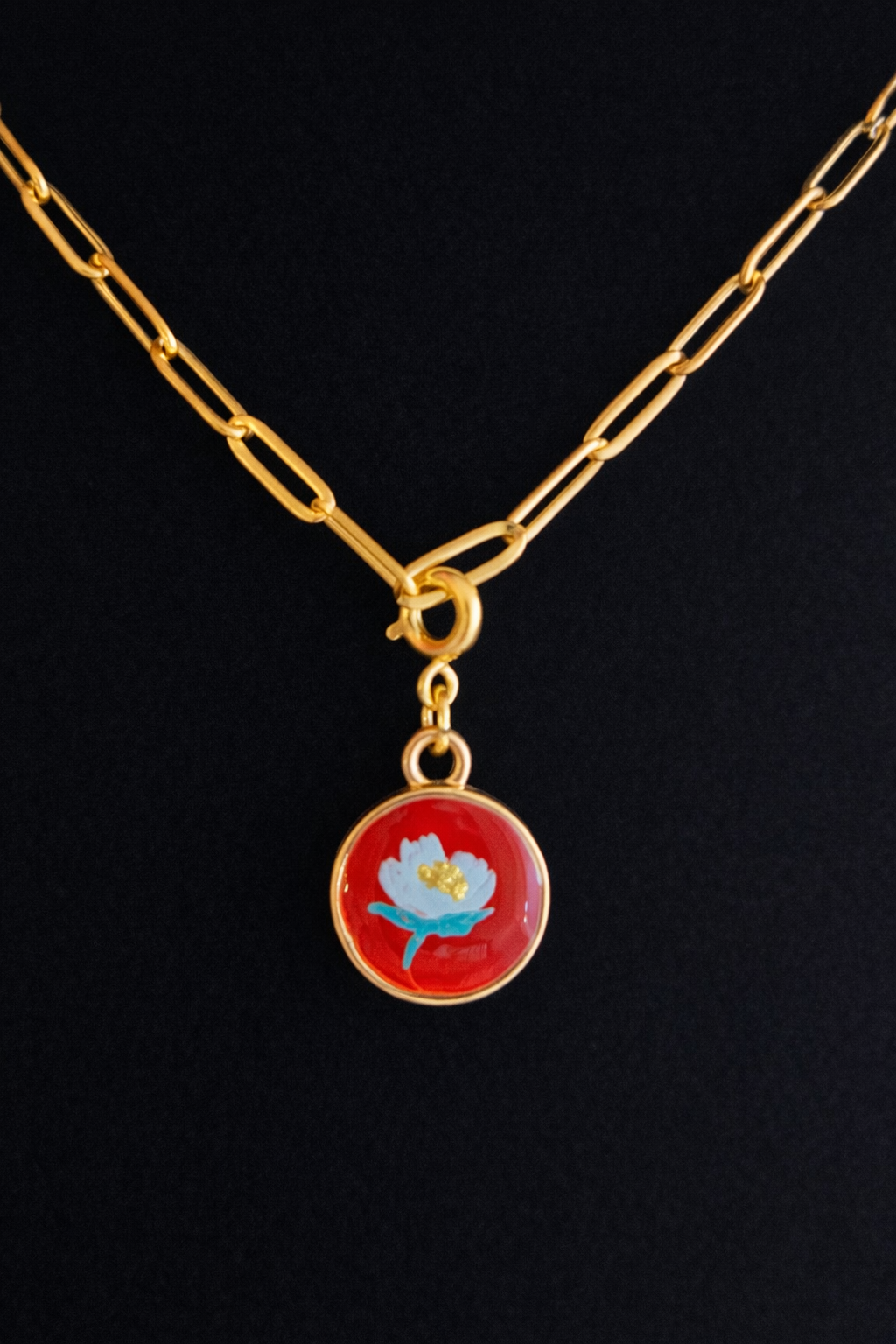 Hand Painted Western Round Charms (Small)
