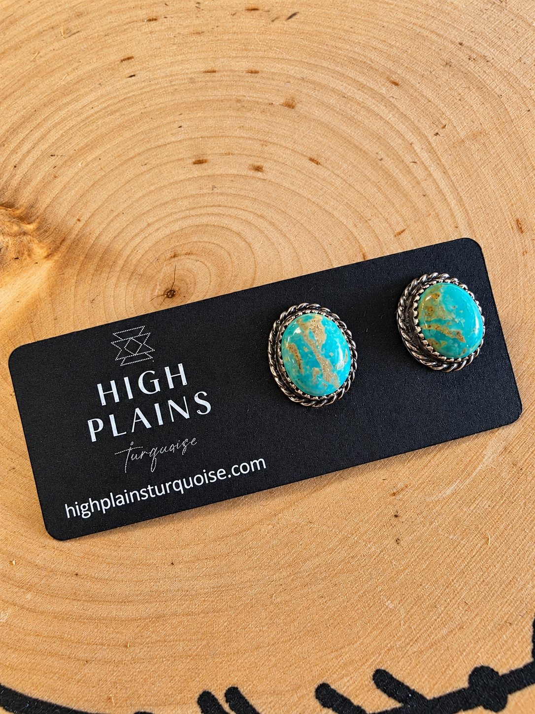 Patagonia Turquoise Stud Earrings