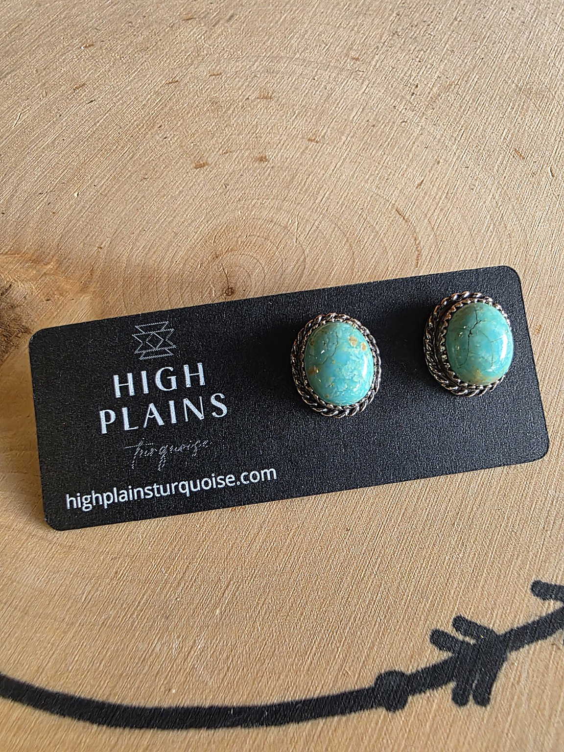 Patagonia Turquoise Stud Earrings