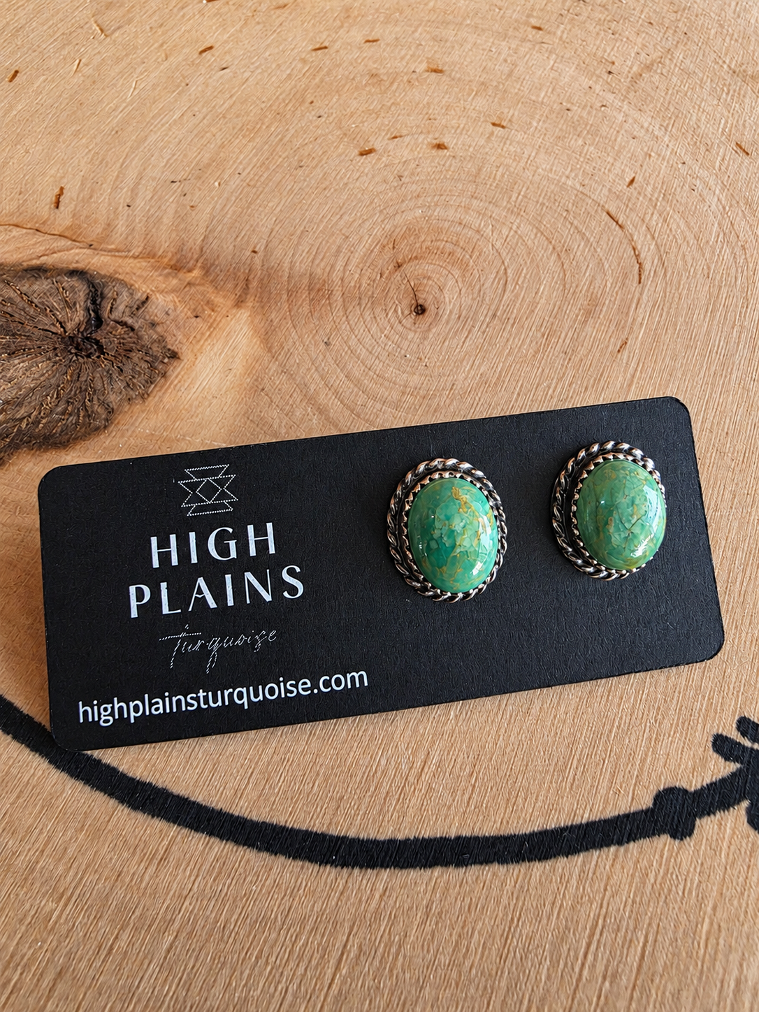 Patagonia Turquoise Stud Earrings