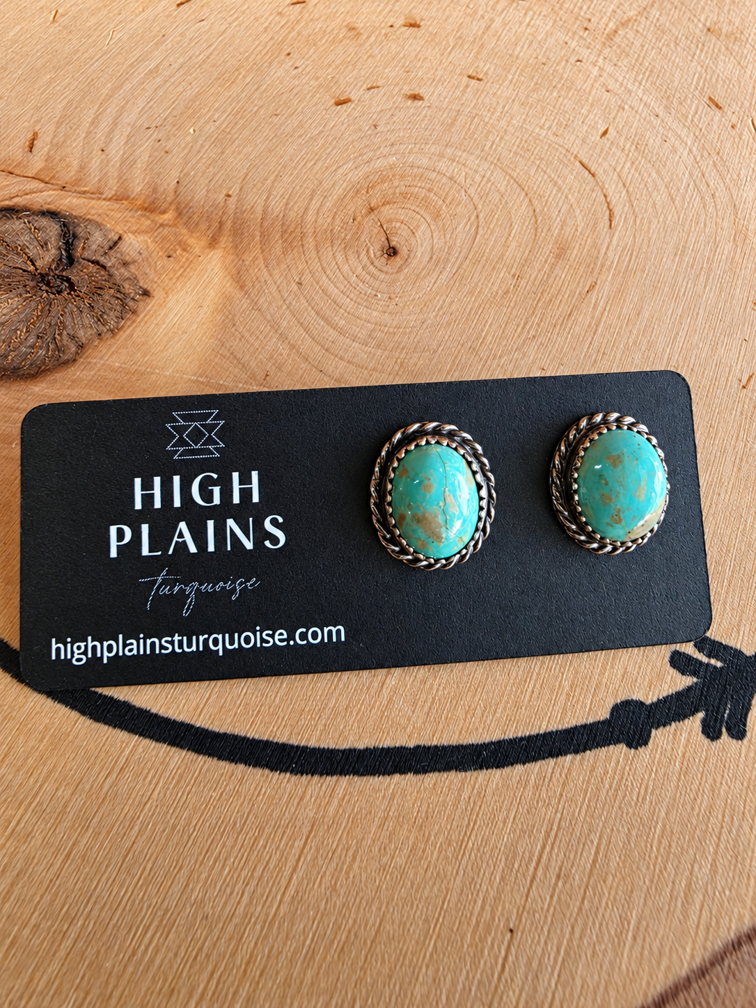 Patagonia Turquoise Stud Earrings
