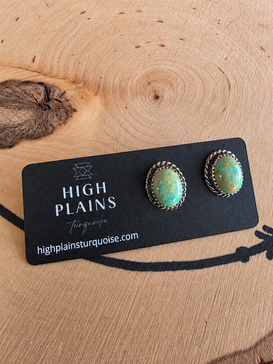Patagonia Turquoise Stud Earrings