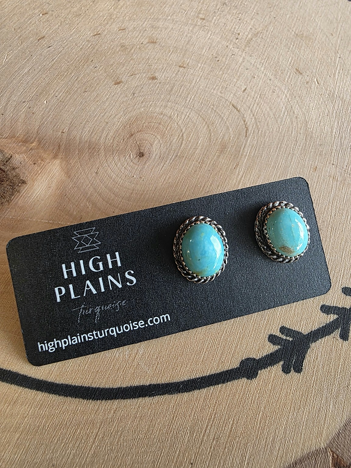 Patagonia Turquoise Stud Earrings