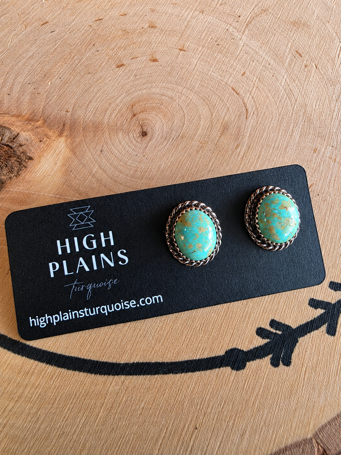 Patagonia Turquoise Stud Earrings