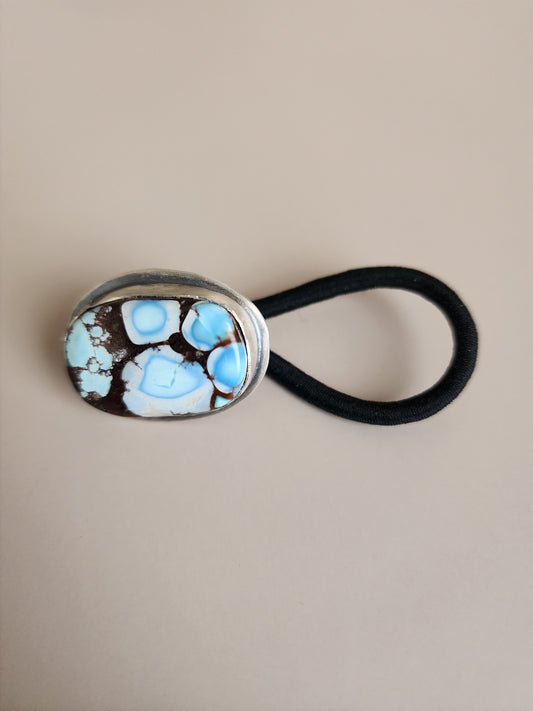 Golden Hills Turquoise Hair Tie