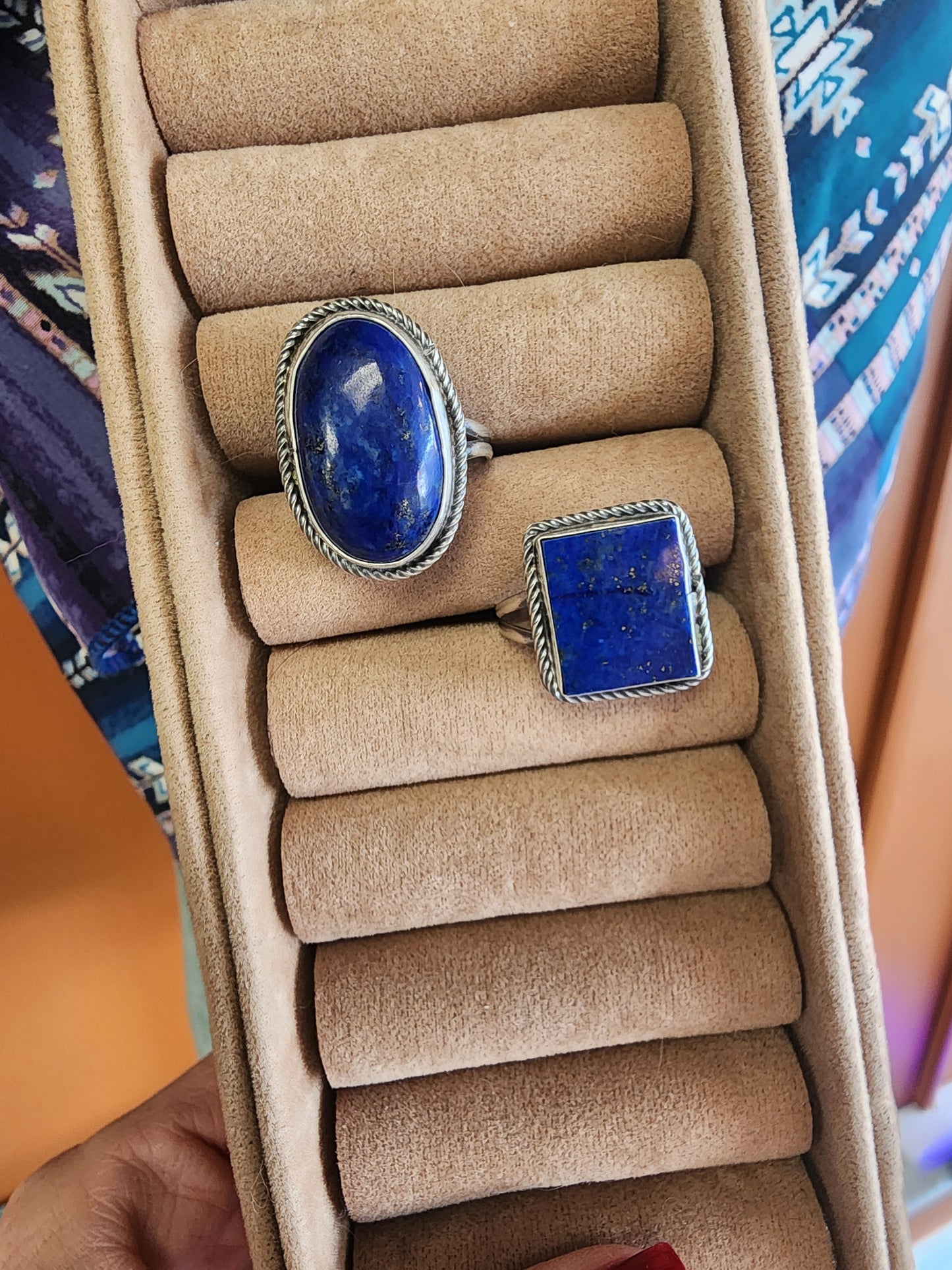 Lapis & Sterling Silver Ring