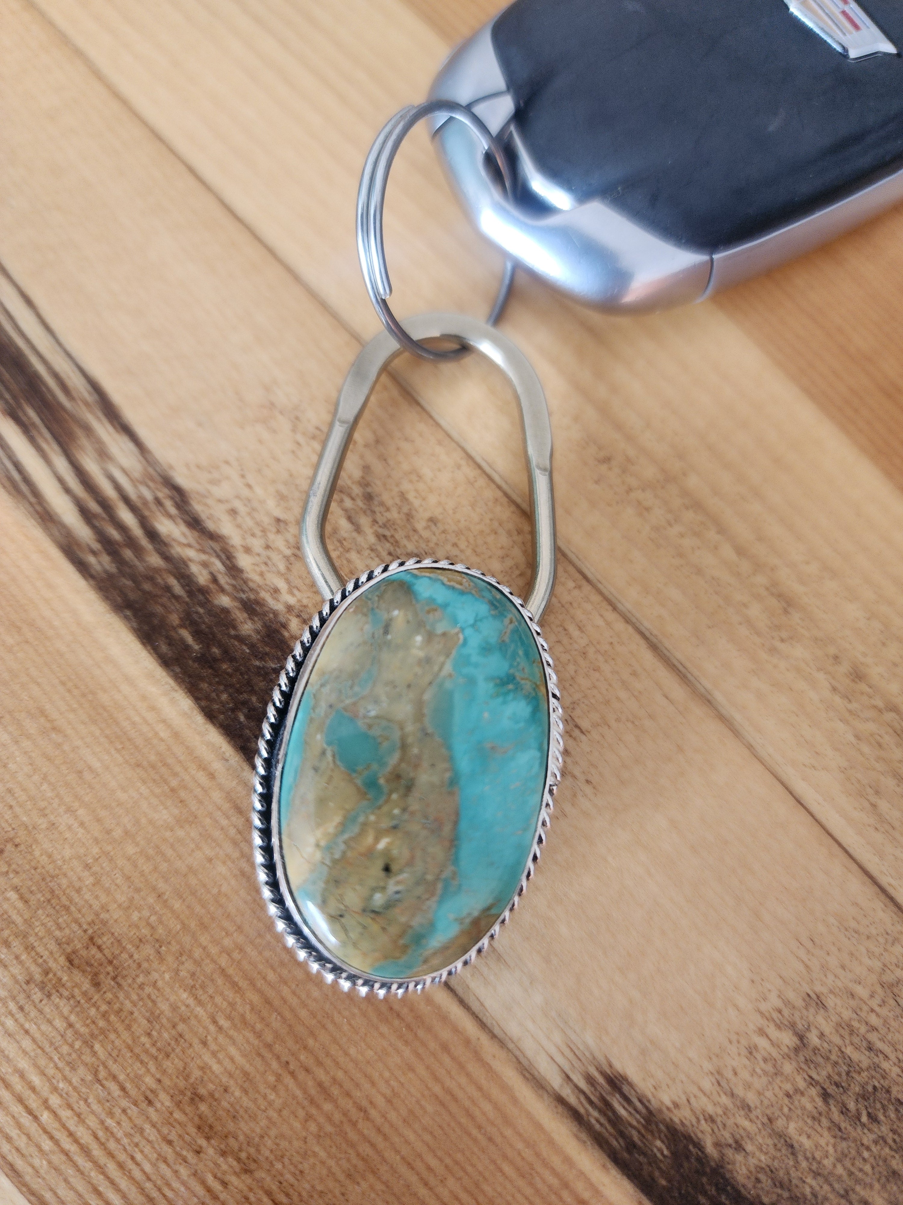 Turquoise Keychain – High Plains Turquoise Cheyenne