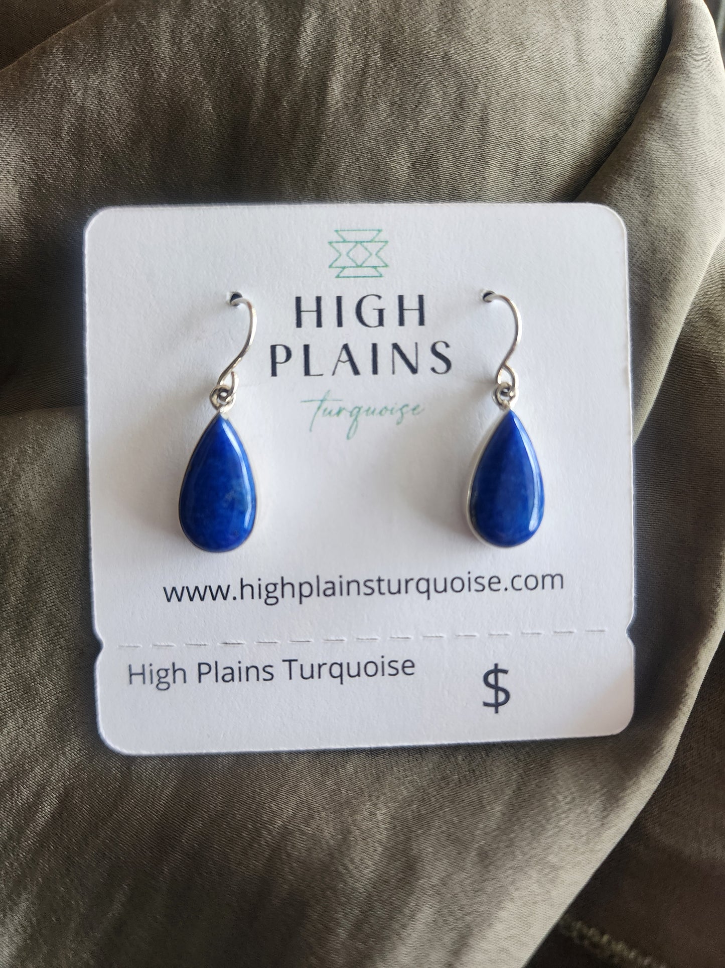 Lapis Teardrop Earrings