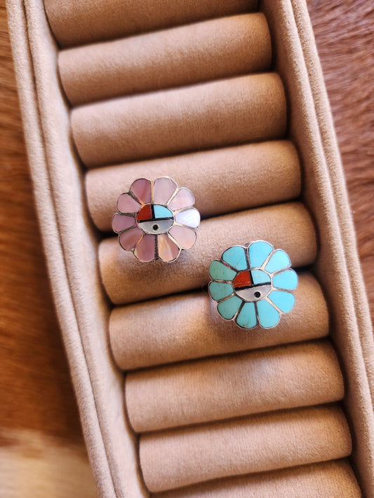 Zuni Sunface Ring