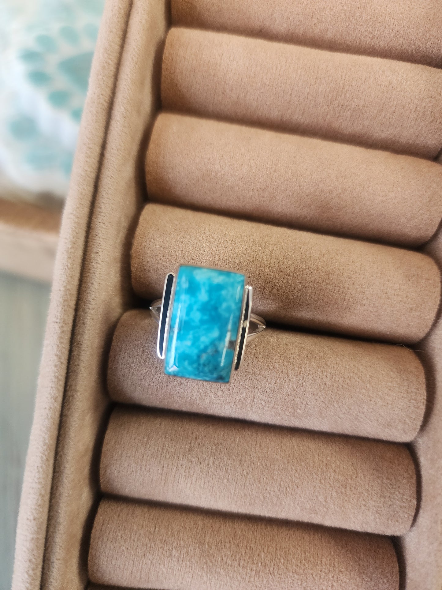 Navajo Contemporary Rectangle Ring