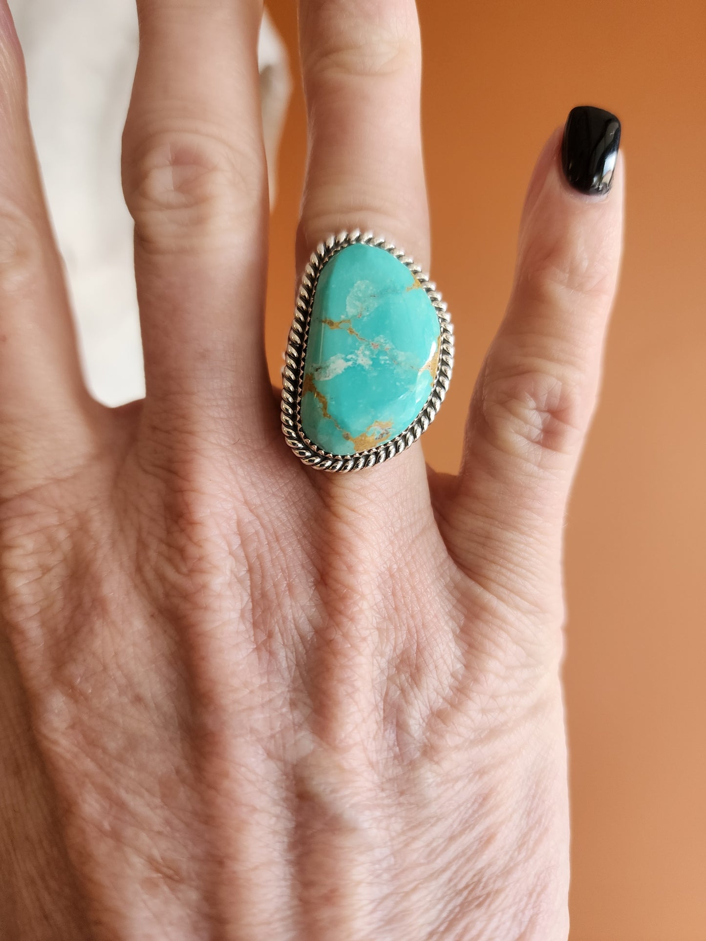 Nevada Turquoise Ring (6.5)